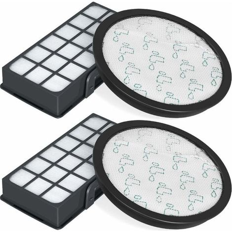 Filtre HEPA - Filtre En Mousse - Pour Aspirateur Rowenta Silence Force Cyclonic Serie RO76xx - Compatible RO7647EA RO7663EA RO7676EA RO7681EA - Lot De 2 (1/5)