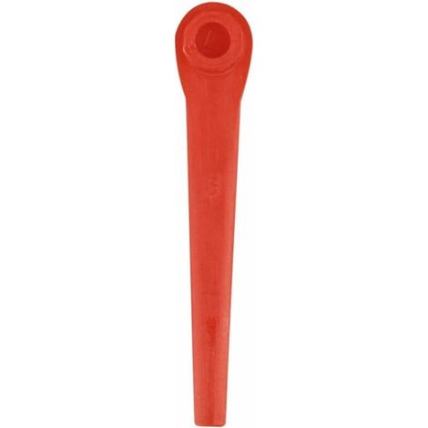 CHOYCLIT Couteaux en plastique 100 pièces pour coupe herbe Gardena,couteaux de rechange pour coupe herbe Gardena et coupe herbe sans fil (1/5)