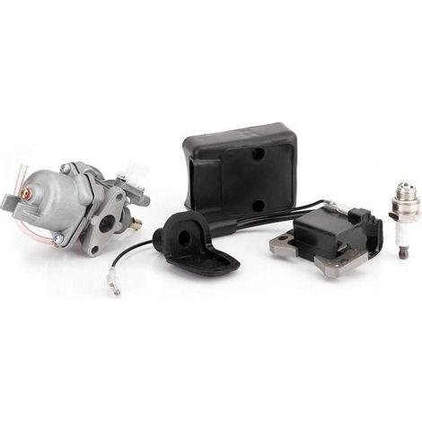 Accessoires de vélo Carburateur Bobine d'allumage Filtre à Air Bougie d'allumage pour 47CC 49CC Mini Pocket Bike powersports-carburateurs pour Mini Pocket Bike 47CC 49CC