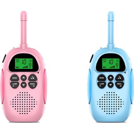 Talkies-walkies pour enfants, talkies-walkies rechargeables à 16 canaux (2 unités)-AquaForge (1/5)