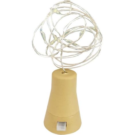Lampe Solaire Décorative en Bouteille de Vin - Éclairage de Jardin Extérieur IP44 - 1000 lm - 2 V - 1 Pièce (1/5)