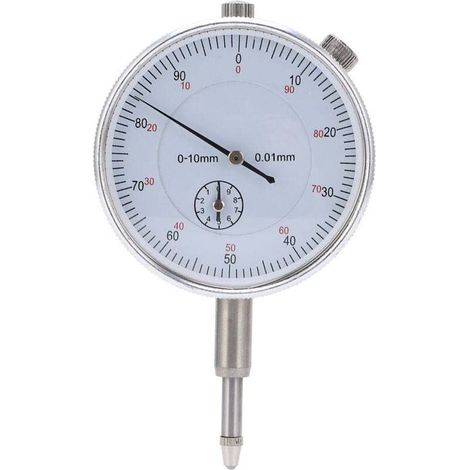 Hochpräzise mechanische Messuhr mit Zeiger, für Messgeräte im Bereich 0-10 mm