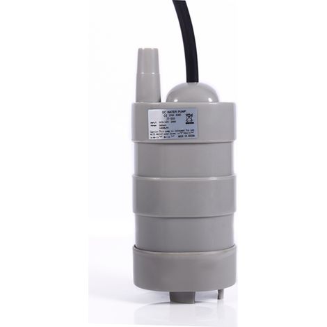 Mini-Gleichstrom-12V-Vertikal-Tauchmotor-Wasserpumpe 5 m 1000 l/h mit 1,5 m schwarzem blankem Kabel (1/5)
