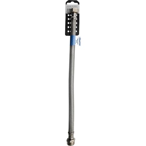 FLESSIBILE INOX MODELLO NORMALE CM. 40 S-BRICO FF 1/2 x 1/2