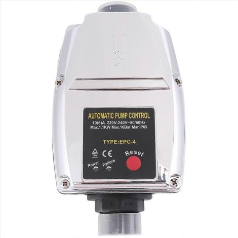 Régulateur de pression d'eau avec interrupteur de débit 1 pouce 220V pour pompe surpresseur automatique (1/5)