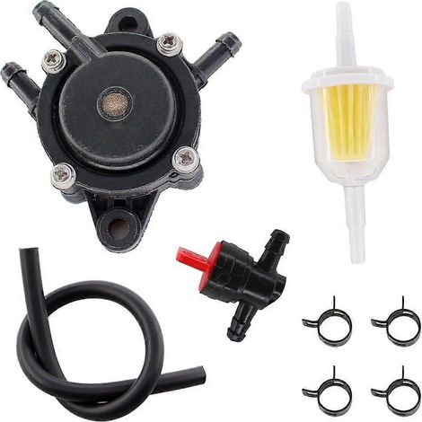 Kit de pompe à carburant pour tondeuse HURI, 7 pièces, matériau durable de haute qualité, filtre à carburant (1/5)