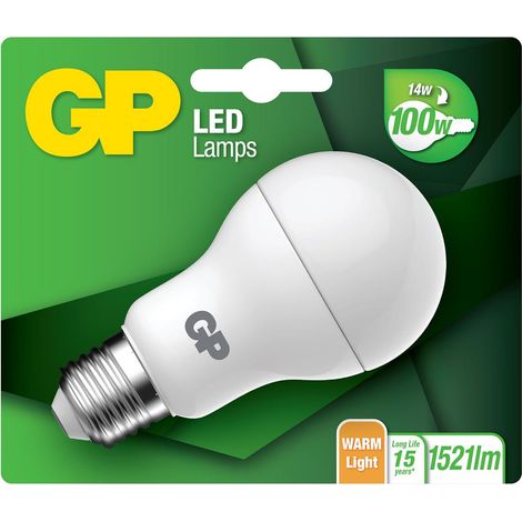 GP - LED Lamp Classic, E27, 14W (100W), 1521lm