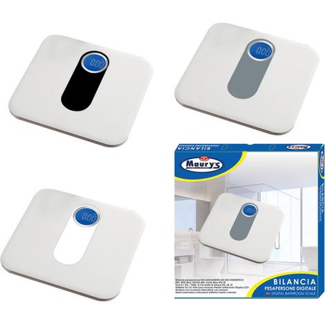 MAURY'S BILANCIA PESA PERSONE DIGITALE COLORI ASSORTITI
