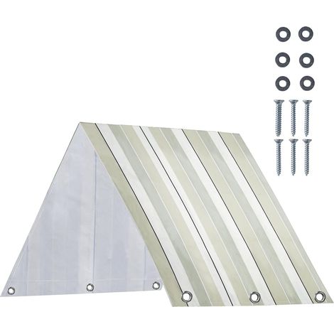 Toldo para parque infantil, toldo de repuesto para casitas de juegos, cubierta impermeable y resistente al sol, pieza resistente para equipos de parques infantiles, 89,76 x 42,91 pulgadas, para uso ex (1/5)
