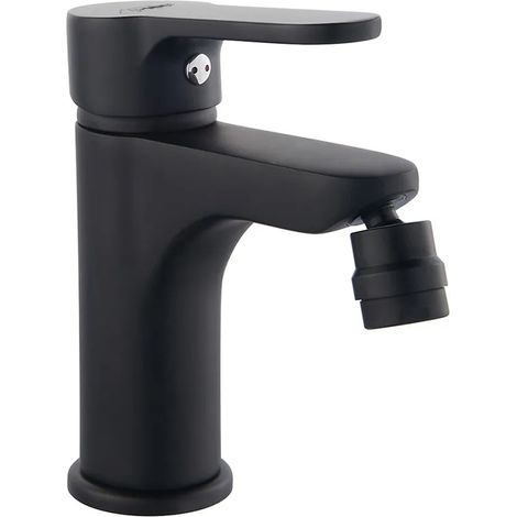 Miscelatore bidet nero opaco serie Paco (1/2)