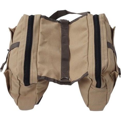 Sac à dos pour chien - Toile résistante - Doublure en maille respirante - Grande capacité (1/5)