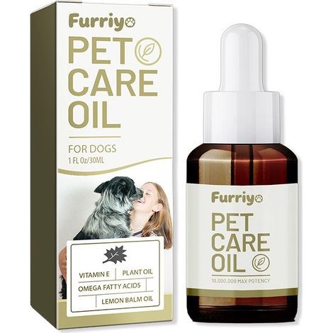 Furriyo Tierpflegeöl: Pflegt, repariert, macht das Fell weich und verleiht Glanz sanfte Formel für Katzen und Hunde. (1/5)