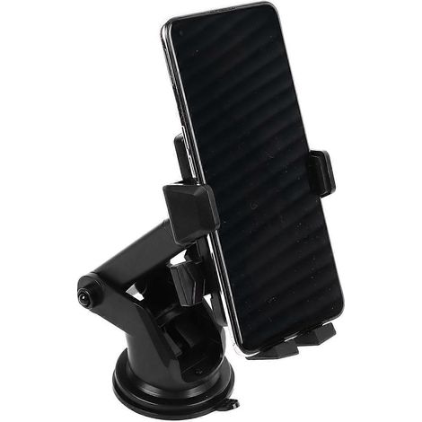 Support de téléphone de voiture avec plusieurs angles de réglage, utilisation à une main, compatibilité universelle, fixation sur grille d'aération.