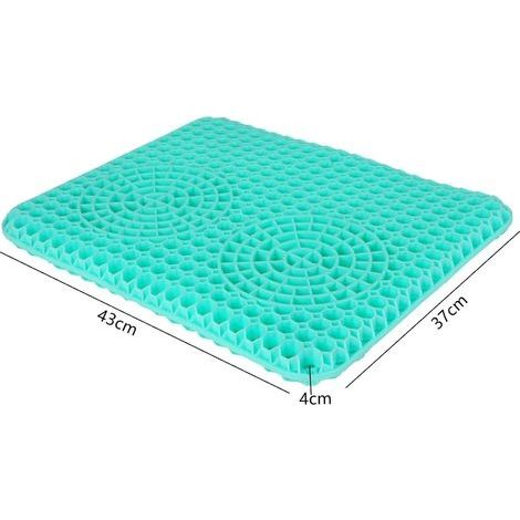 Antidruck-Sitzkissen für Rollstuhl/Autositz/Bürostuhl, 43 x 37 x 4 cm (1/4)