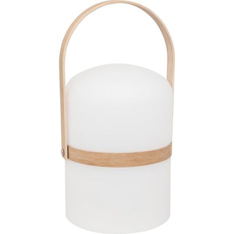Lampe à Poser d'Extérieur "Kiara" 36cm Blanc (1/5)