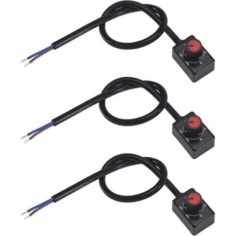 Gradateur LED PWM Passif Bouton DC 0-10V pour Variateur d'Intensité Lumineuse 3 Pièces (1/4)