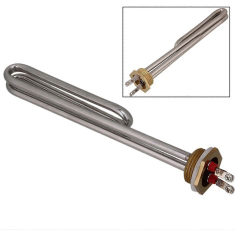 Élément chauffant électrique sous pression, tube chauffant en fer - Élément chauffant haute efficacité adapté aux chauffe-eau de 2000 W (1/4)