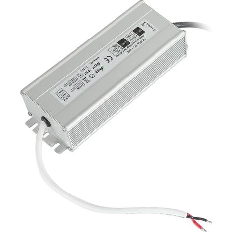 Alimentation LED étanche IP67, rendement élevé, taille compacte, protection de sécurité, entrée AC 100-265V, prise UE, sortie 12V (1/5)