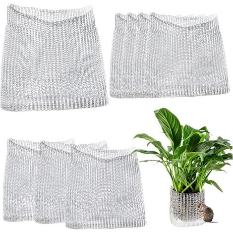 Paniers Gopher, 8pcs Protecteur de végétaux de Fil, Paniers Gopher en Acier Inoxydable 18x16 Pouces, Fil Mailles, barrière Racine pour empêcher Les Animaux fouillet Souterrain, Les dommag (1/5)