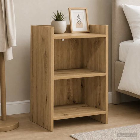 vidaXL Bedside Tables Artisan Oak 40 x 30 x 60 cm Engineered Wood (1/5)