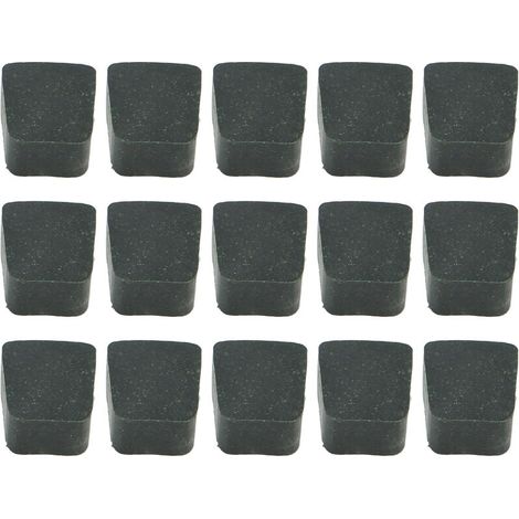 Jeffergarden 15 pièces/ensemble de plaquettes d'embrayage de moteur de remplacement vert de forme carrée pour vélo motorisé 49cc 80cc (1/5)