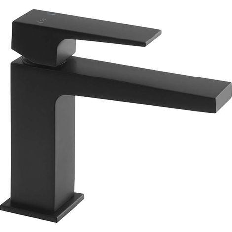 Sapho Dimy - Miscelatore da lavabo, nero opaco DM002BL