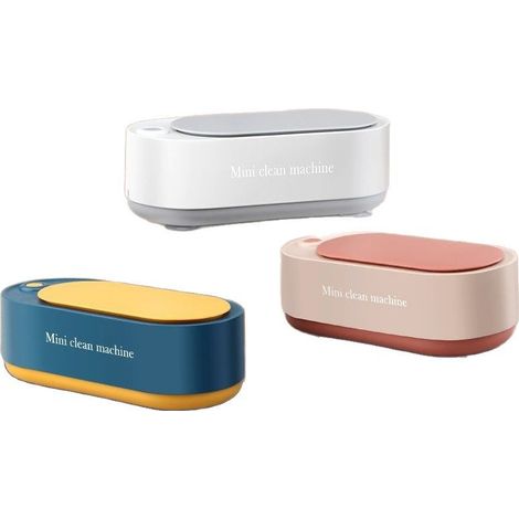 Sollbry 3pièces Nettoyeur à Ultrasons,Appareil de Nettoyage Ultrasons Portable,Bac Ultrasons Nettoyage Ultrasonique Professionnel,pour le nettoyage de bijoux (1/5)