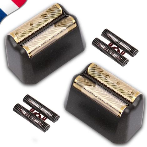 Tête De Rasoir - Lot De 2 - Acier Inoxydable - Coupe Précise - Pour Wahl Finale - Noir (1/5)
