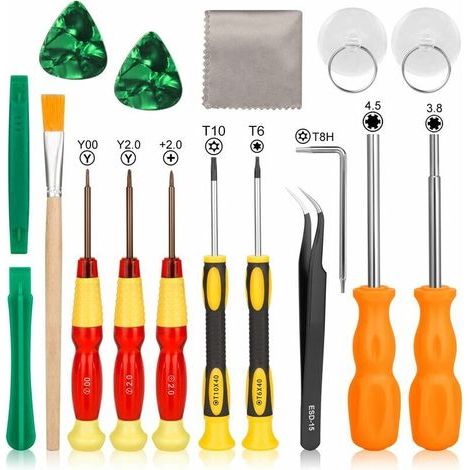 Tournevis Triwing pour Switch  Kit d'Outils de Réparation Complet Professionnel 17 en 1 Tournevis Triwing pour Switch (1/5)
