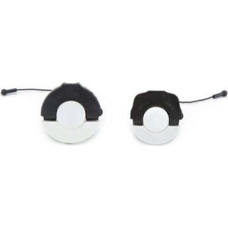 Bouchon de réservoir carburant pour tronçonneuse 2 pièces compatible avec MS210 MS230 MS250 MS290 MS340 MS360 MS380 45, XU,4 cm³ Résistant vieillissement performances stables utili - (1/4)