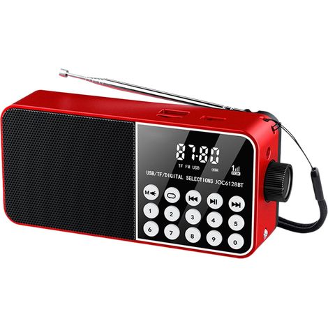 Petite Radio Portable Support De Carte TF avec Petit Affichage (1/5)