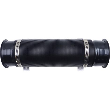 Kit de tuyau d'admission d'air flexible universel pour voiture 3"/76 mm (noir) (1/5)