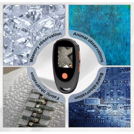 Enseignement à domicile, Loupe d'apprentissage, Microscope portable, Microscope électronique autofocus pour activités extrascolaires prolongées (1/4)