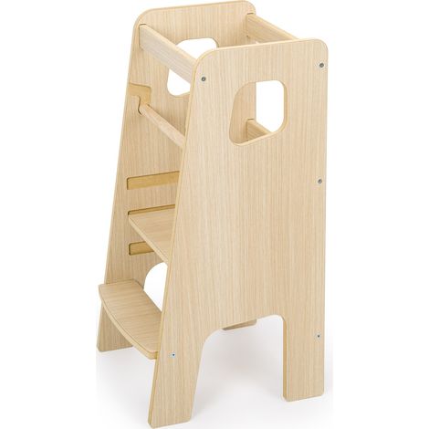 Ayudante de cocina para niños, roble (1/5)
