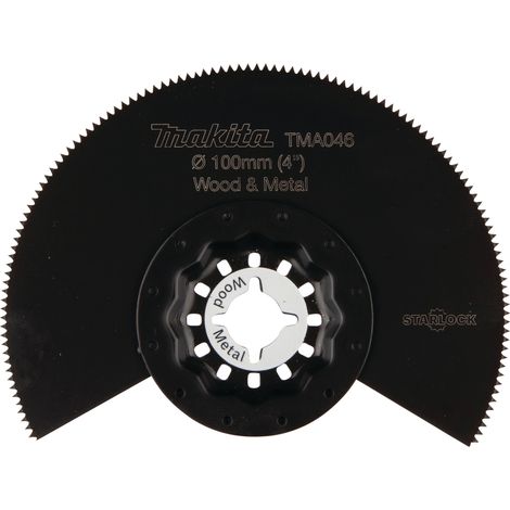 Makita B-64808 Lama Segmentata Bimetallica Starlock 100mm 15TPI Legno/Metallo (1/4)