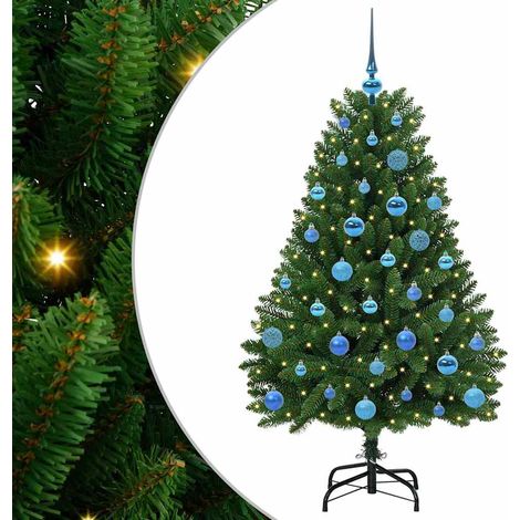 Árbol de Navidad artificial Verde 150 cm PVC y Metal vidaXL (1/5)