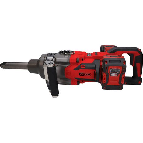 KS Tools - 515.4755F - Clé à chocs à broche longue 1'' 18V 4000 Nm, 2 batteries et chargeur