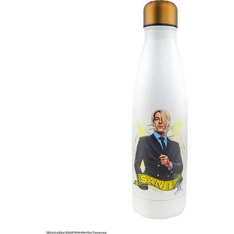 Cinereplicas One Piece - Sanji Bottle de Isolated Water - 500ml - Officially Licensed