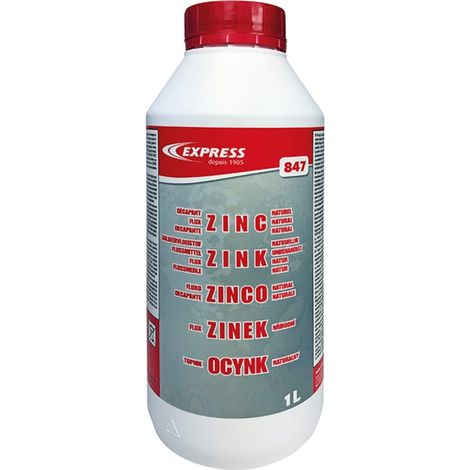 Abbeizmittel Zink natur Flasche 1 Liter GUILBERT EXPRESS - 847 EXPRESS - 847