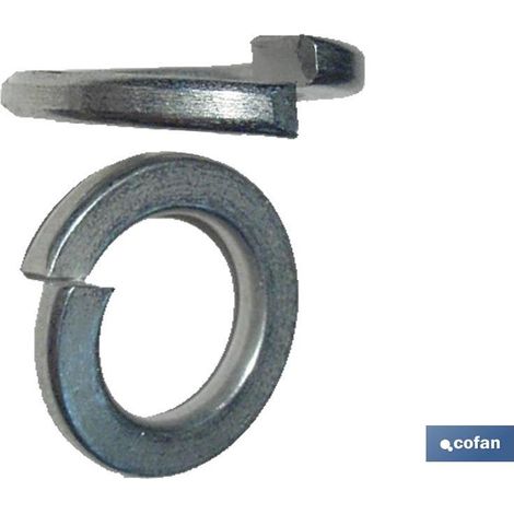 Pack 12 arandelas Grower DIN 127 M-10 Zinc (1/2)