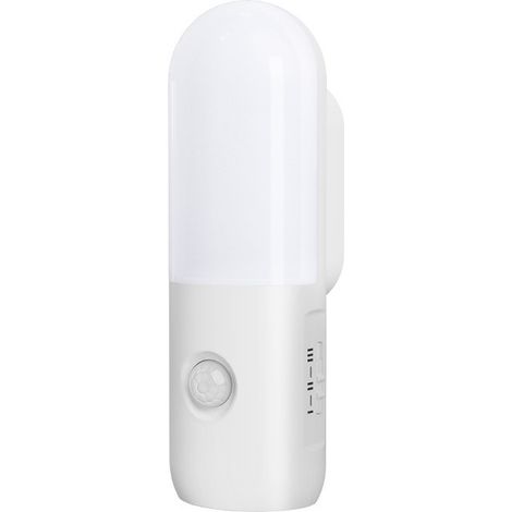 Veilleuse wiederaufladbare Lampe, LED-Detektor für Innenbewegung, 3000 K, 4000 K, 6000 K, stufenlos, Spot-Eclairage-Erkennung, automatisch (1/5)