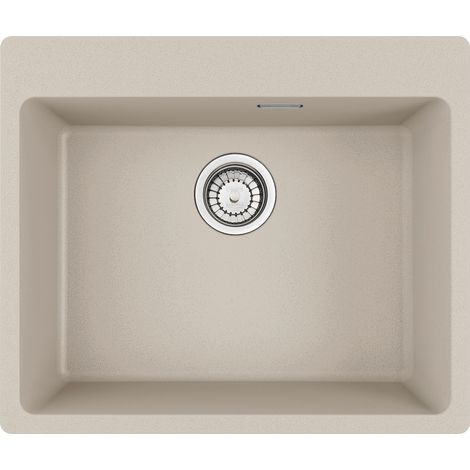 Franke Centro MRG 610-54 FTL. Tipo di lavello: Lavello montato su piano, Forma del lavandino: Rettangolare, Materiale del lavandino: Fragranito. Larghezza: 590 mm, Profondità: 500 mm... - 114.0661.705