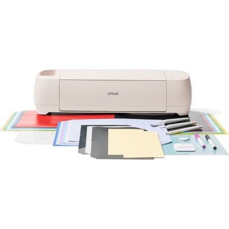 Pack machine de découpe + kit essentiel - CRICUT - Explore 4 - Seashell - Des 14 ans