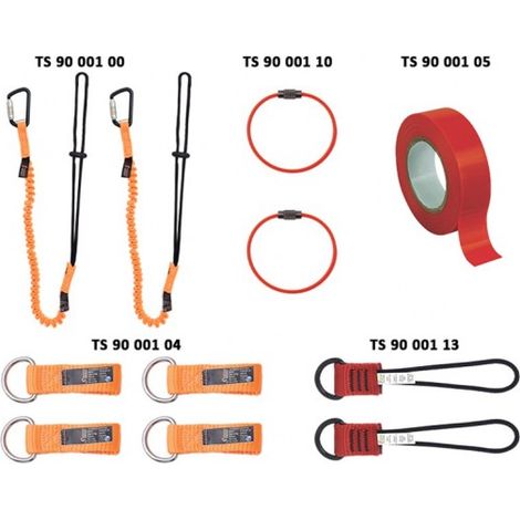 KRATOS SAFETY - Ensemble d'accessoires porte-outils (11 pièces)