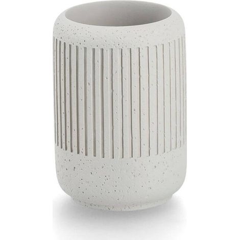 Becher für Zahnbürsten CEMENT, Ø 7 cm