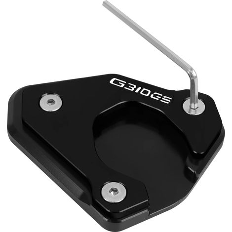 (Noir G310GS) Extension de béquille latérale CNC pour moto, compatible avec BMW G310GS G310 GS G 310 GS 2022 2023 maxpower (1/4)