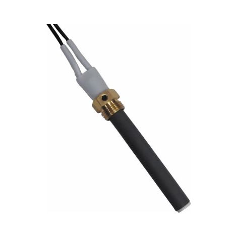 Diff – Bougie céramique 300W 94mm – Longueur sous écrou 86mm – Câble 320mm – Version percée pour électrode allumage chaudière