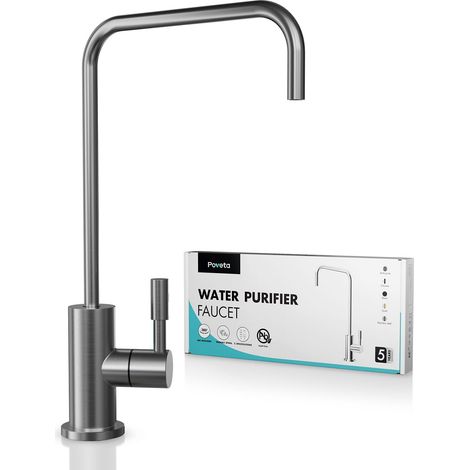 Robinet Cuisine Pour L'eau Potable et L'osmose Inverse, Forme de L (1/5)