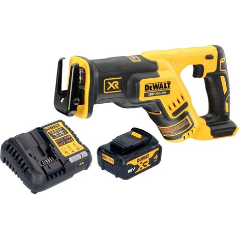 Scie sabre sans fil DeWalt DCS 367 M1 18 V Brushless + 1 batterie 4,0 Ah + chargeur (1/4)