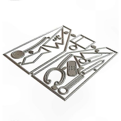 Metall-Stanzform, Arztkleidung-Schablone, DIY-Scrapbooking-Album-Kartenpapier-Vorlage, Form, Dekoration (1/5)